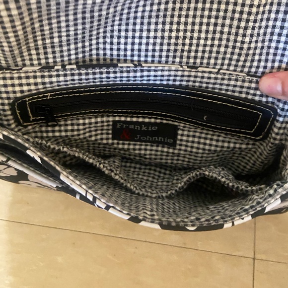 Beach/foral print shoulder bag🌸🌊 - Picture 4 of 5